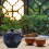 Retro Chinese teapot ceramic pot-shaped 1 piece 1
