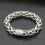 Sterling Silver Men's Bracelet S925 One Size 1