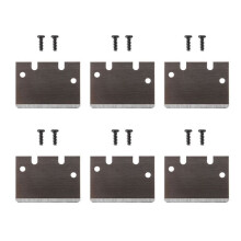 Accessoires pour Imprimante 3D, Grattoirs, Pointe de Couteau pour , Remplacement pour Grattoirs de Table de Cuisson , Lot de 6 Pièces