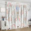 Boho Rainbow Curtains 84x84in Pink Blue Polka Dot 4
