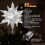 Christmas Star Tree Topper LED Lighted Decor Silver 16 2