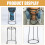 HOMEMAXS Drum Accessory Black Percussion Stand 5