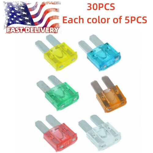 Σετ ασφαλειών Micro2Wire με λεπίδες 30 τεμάχια 5A-30A