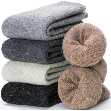 Merino Wool Socks for Women Thermal Winter Crew Socks 5