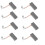 Carbon Brushes for GBH2-26 Electric Hammer Drill 8 pcs 7
