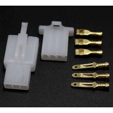 Kfz-Kabelverbinder, 3-polig, 2,8 mm, 5 Paare