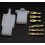 Bilkabelkontakt 3 stift 2,8 mm 5 par 1