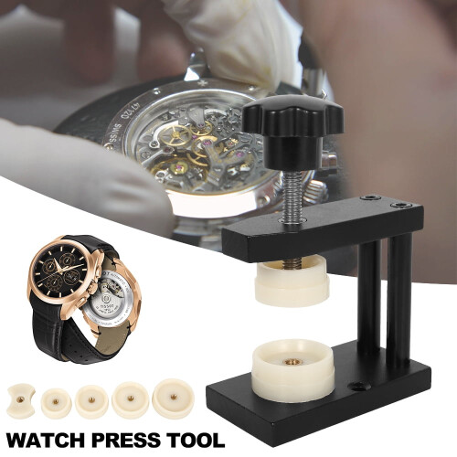 Watch Press Tool with 12 Dies for Back Case Closing 2
