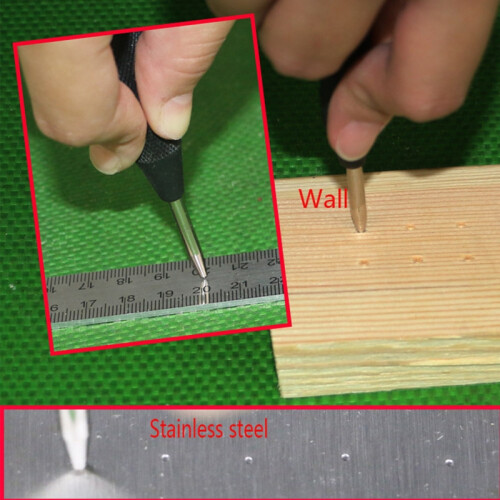 Automatic Center Punch Tool Steel for Metal Wood 1