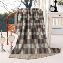 Plaid en flanelle Ă carreaux 50 x 60 pouces