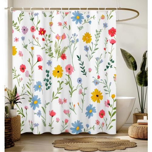Μοντέρνα Αδιάβροχη Κουρτίνα Ντους Boho 72x72 ίντσες
