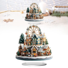 Ensemble de décorations de Noël en acrylique pour sapin de Noël
