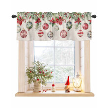 Κουρτίνα τσέπης Holly Berry Valance Rod 42x18in