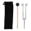 Aluminum Alloy Tuning Fork 256 Hz 256 C with Hammers 1