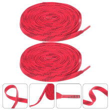 Polyester Shoe Laces for Hockey Skates, 2 Pairs