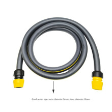 For Garden Hose 3/4 in X 9.8 FT Flexible Kink Resistant Hose with Water Stop Joint Faucet Universal Joint Kit
