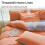 Organic Cotton Bedding Set 300 TC 4-Piece Orange 6