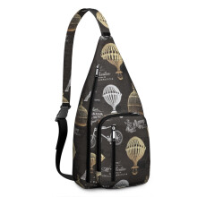 Sac bandoulière de voyage léger et étanche, sac de poitrine
