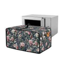 Housse de four grille-pain vintage rose, anti-poussière, 22,5 x 18,5 x 13