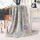 Coperta soffice con stampa floreale, 50x60 pollici 1