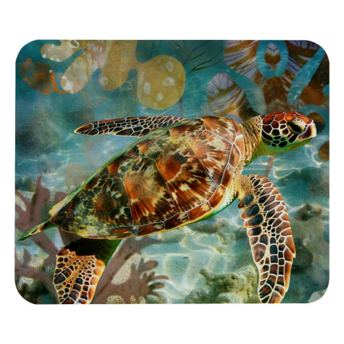 Υποβρύχιο Mouse Pad για Θαλάσσιες Χελώνες 21x25cm Αντιολισθητικό