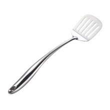 Ensemble d'ustensiles de cuisine en acier inoxydable argenté, 12 pièces