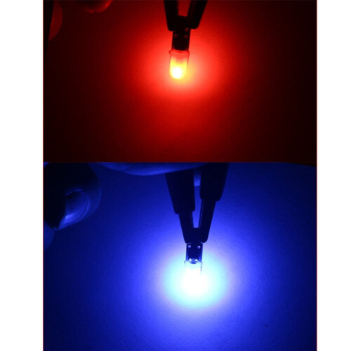 LED Speedometer Light 12V White Blue Red Green 1