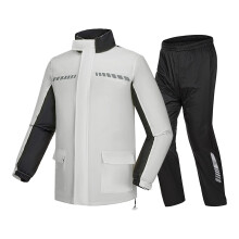 Rain Suit Waterproof Motorcycle Gear with Adjustable Neck