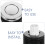 Splashproof pneumatic air switch button for garbage disposal 3