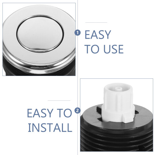 Splashproof pneumatic air switch button for garbage disposal 2