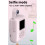 Flip Lens Kids Portable Printer Thermal Paper Stickers Paper  Printers Multi-Function Digital Small SLR 8