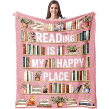 Κουβέρτα Book Lover 60x50 ίντσες Λογοτεχνικό δώρο