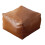 Foldable Leather Footrest Stool with Thick Foam Seat 1 Pack 2