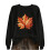Women's Crewneck Sweatshirt Fall Leaf Graphic Long Sleeve 1
