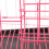 Folding Pet Cage for Small Medium Dogs Cats Rabbits Pink 5