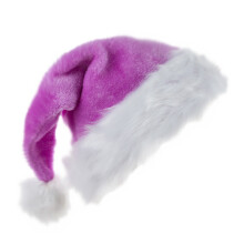 Weihnachtsmannmütze für Erwachsene und Jugendliche aus Samtfell für die Weihnachtsfeier