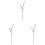 Spring Easter Egg Floral Picks Artificial Twig Branches 1