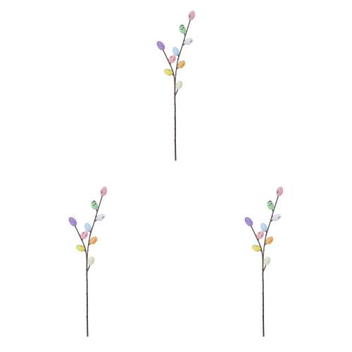 Spring Easter Egg Floral Picks Artificial Twig Branches