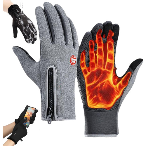 Guanti invernali da esterno caldi e antivento unisex