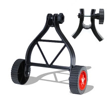 String Trimmer Wheel Attachment Adjustable Support Wheels