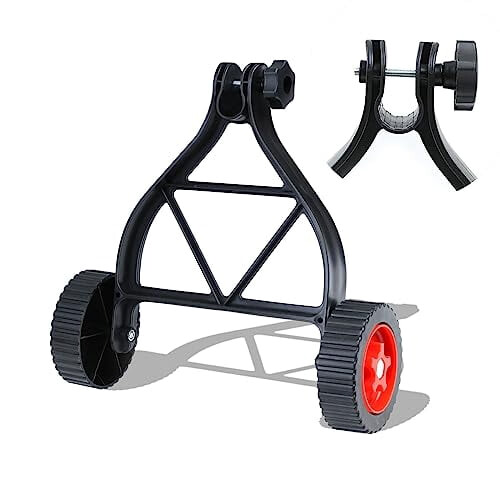 String Trimmer Wheel Attachment Adjustable Support Wheels