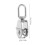 Hanging Wire Towing Pulley Mount Silver 10 Pcs 2