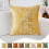 Fodera per cuscino in velluto Golden Time, 45 cm, rossa 1