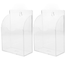 Porte-cuillère/spatule en acrylique pour machine à glaçons (lot de 2) 5,3 x 3,7 x