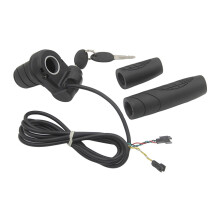 Lithium Electric Bike Throttle with Key Lock and Smooth