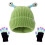 Winterliches Eltern-Kind-Strickmützen- und Leuchthandschuh-Set 1