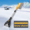 Car Snow Shovel with LED Light Telescopic Handle Ice Scraper 7