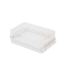 Boîte de rangement rectangulaire pour fromage et beurre (2 pièces)
