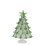 Mini Stained Glass Christmas Tree Green Hand-Blown 1