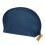 Half Moon Makeup Bag Navy Blue Beige Small 1